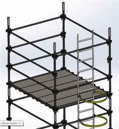 andaime 3d