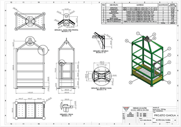 desenho tecnico 2d